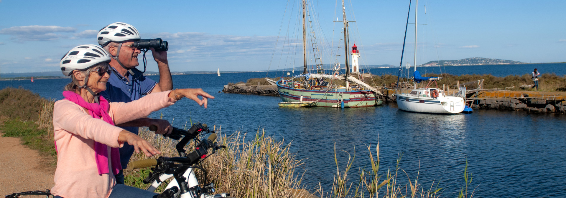 Les itinéraires à vélo à Marseillan