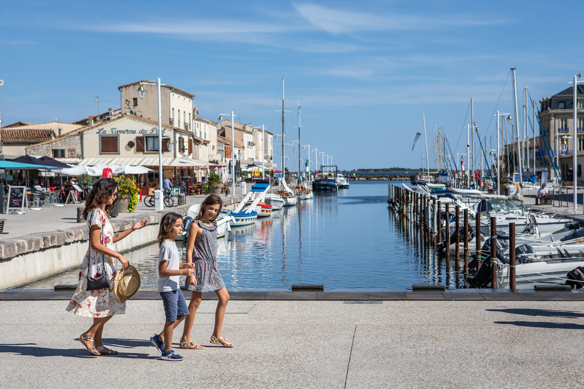 Family outing in Marseillan