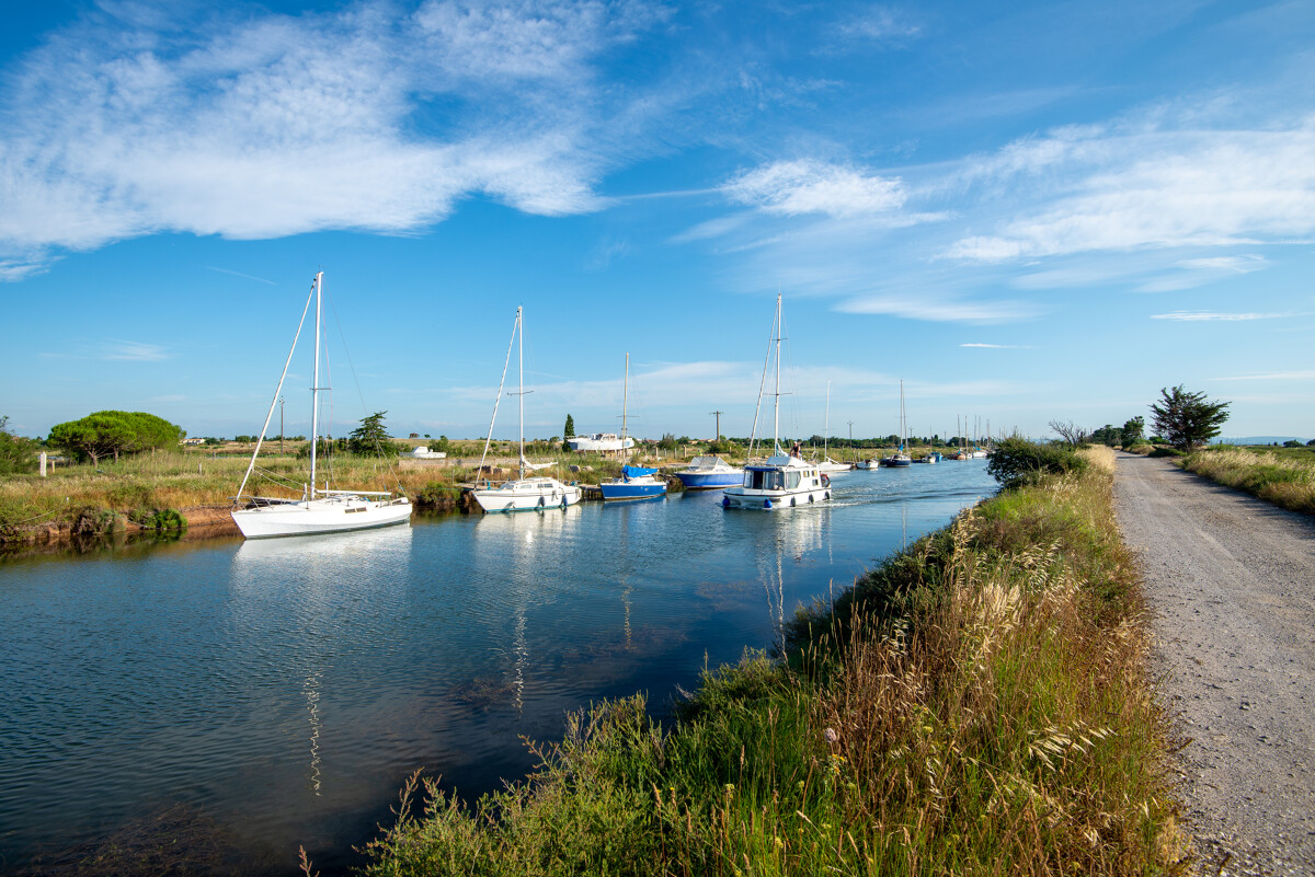 The Canal du Midi in Marseillan - © Office de Tourisme Archipel de Thau