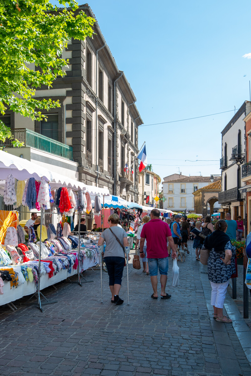 Markets of Marseillan - © Office de Tourisme Archipel de Thau