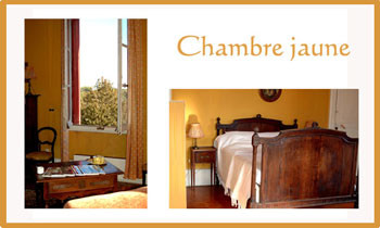 DOMAINE DE LA BELLEDONETTE CHAMBRE JAUNE 2