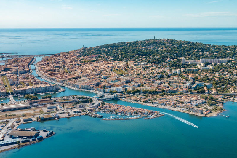 The Canal du Midi in Sète